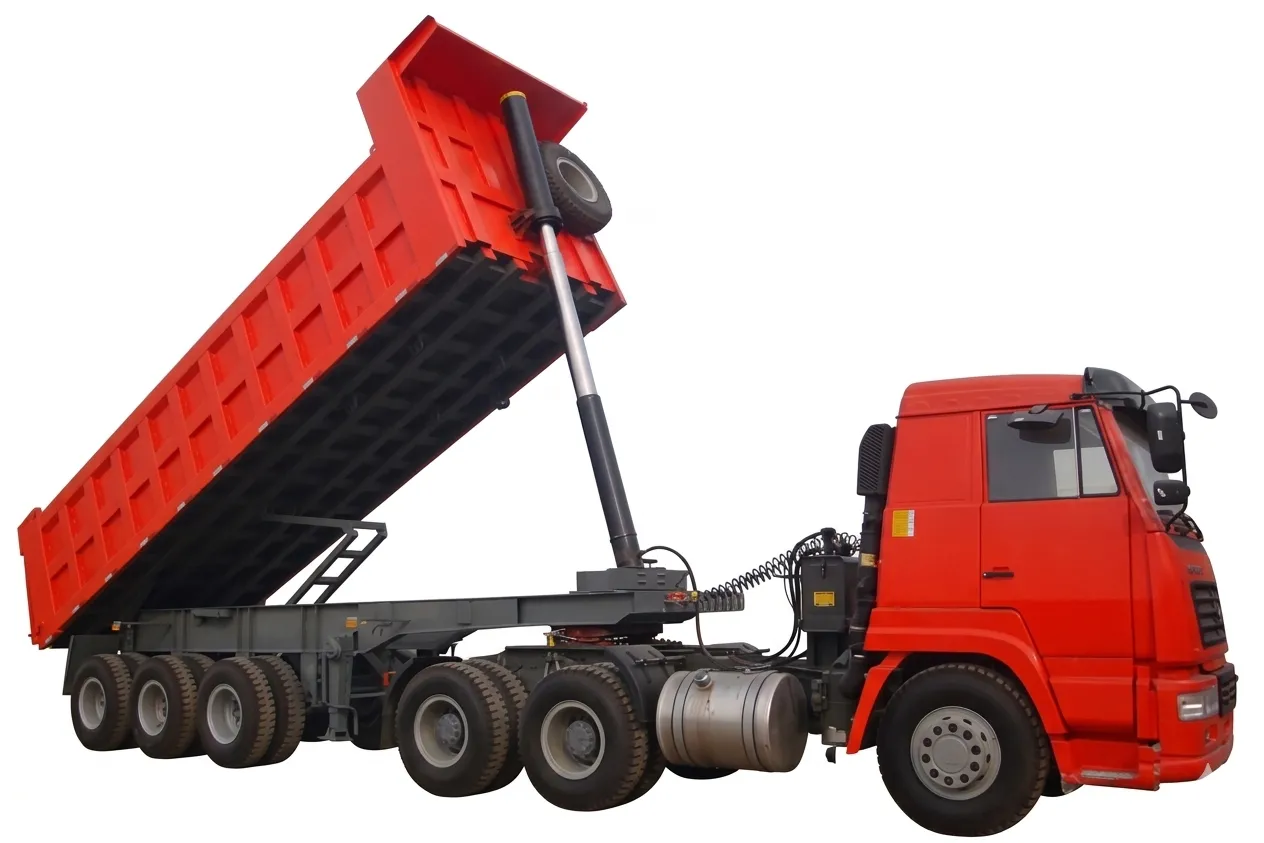 Trailer Pembuangan Belakang