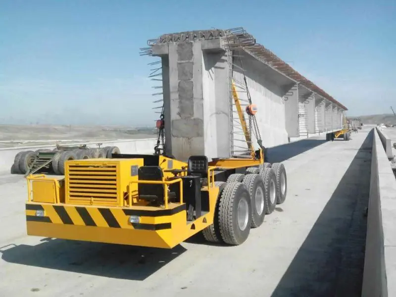 220 Ton 8 Axle Girder Bridge Carrier Factory 220 Ton 8 Axle Girder Bridge Carrier Factory