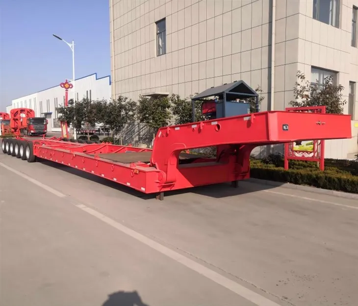 Tri Axle Detachable Gooseneck Trailer